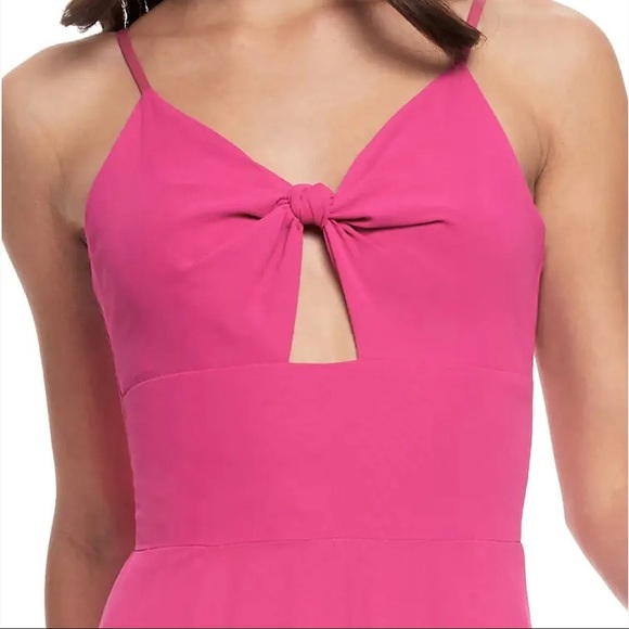 NEW Dress The Population Cambria Tie Bodice Dress Size Small - Picture 6 of 6